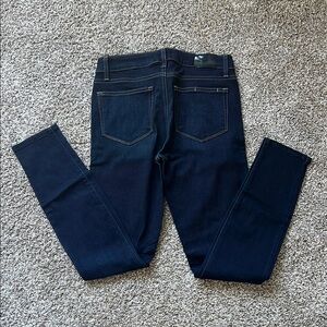 PAIGE Dark Blue Skinny Jeans